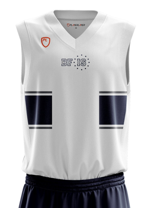 Men's Basketball Singlet White