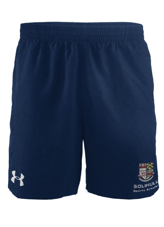 Men's Elite Woven Short 6 Inch Navy Blue
