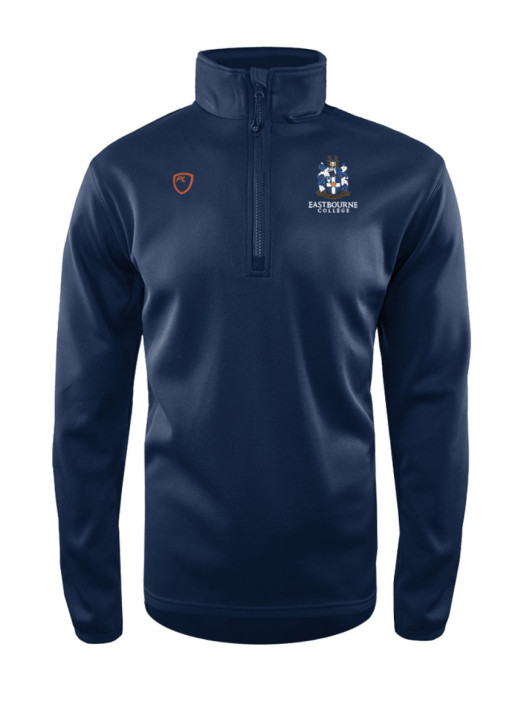 Men's Quarter Zip MidLayer Navy Blue