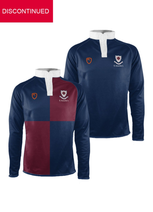 Junior ReversaLayer LS Jersey Navy Blue