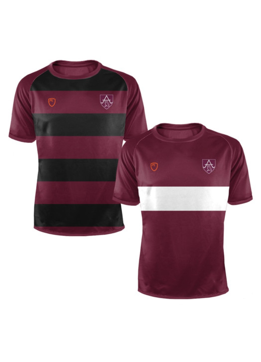 Junior ReversaLayer Jersey SS Maroon