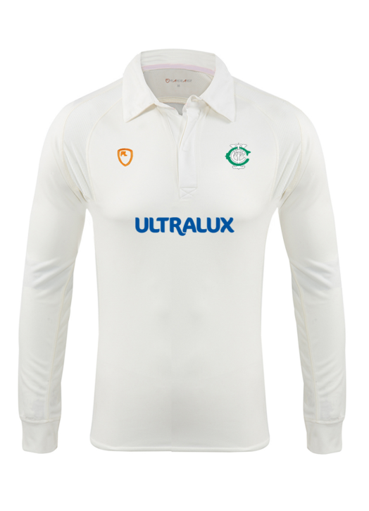 Men's Cricket Playing Shirt LS Cream