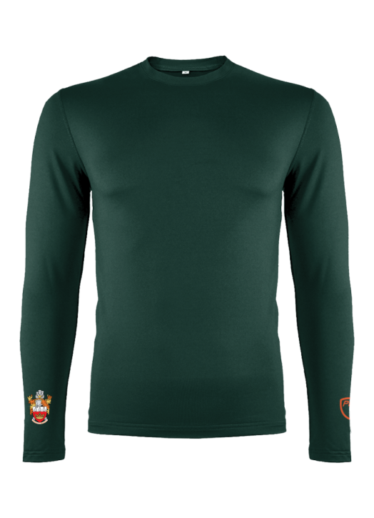 Junior BaseLayer Top LS Crew Forest