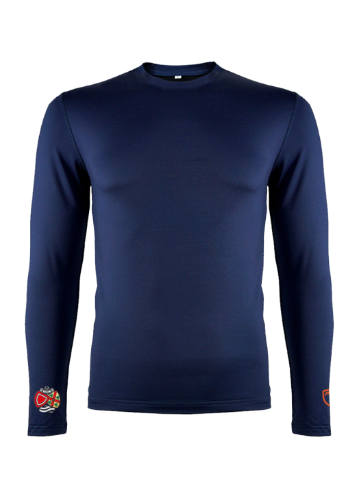 Junior BaseLayer Top LS Crew Navy