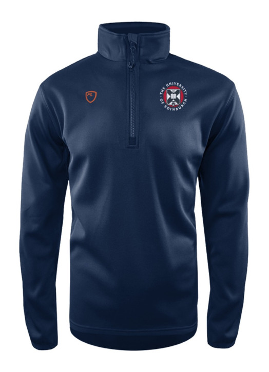 Men's Quarter Zip MidLayer Navy Blue