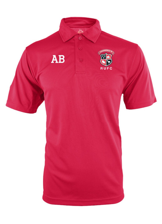 Junior Mylo Kyn Performance Polo  Red