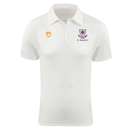 Junior Move Cricket Shirt SS Cream