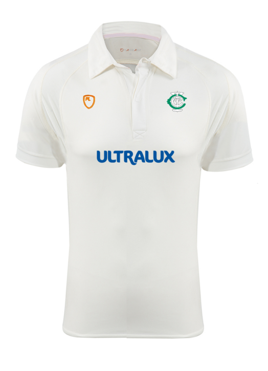 Men's Cricket Shirt SS Cream