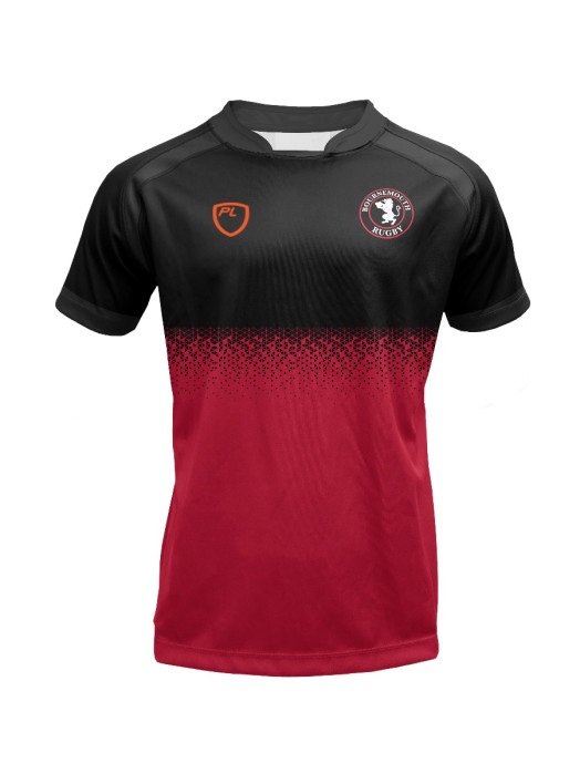 Junior Rep Rugby Jersey - Crew Scarlet
