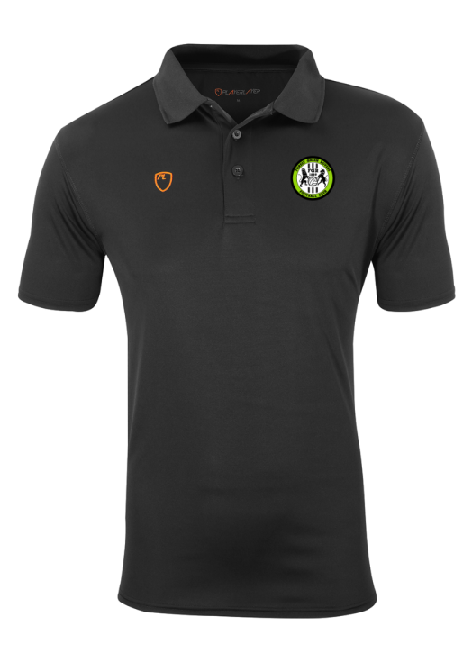 Junior Mylo Kyn Performance Polo  Black