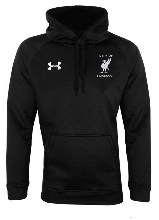 Men's Armour Fleece Hoodie Black