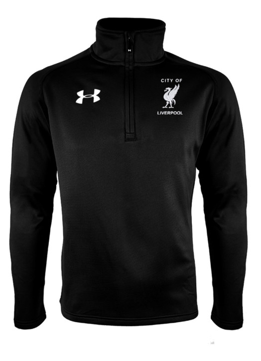 Youth Armour Fleece 1/4 Zip Black
