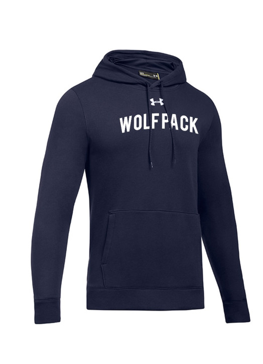 Hustle Fleece Hoody Navy Blue