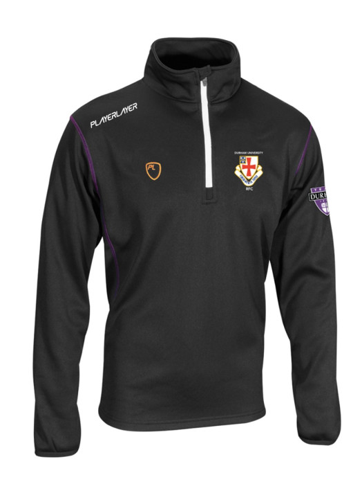 Men's Quarter Zip MidLayer Black