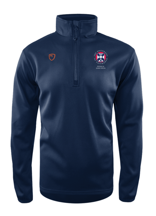 Men's Quarter Zip MidLayer Navy Blue