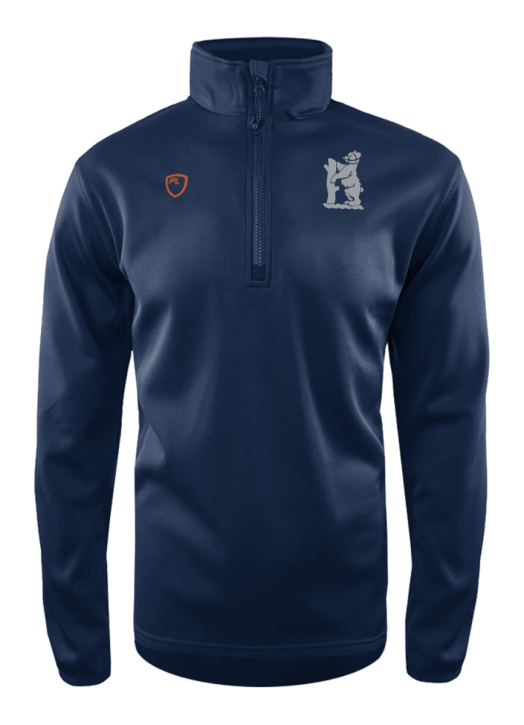 Women's Quarter Zip MidLayer Navy Blue