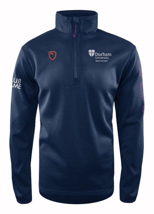 Men's Quarter Zip MidLayer Navy Blue