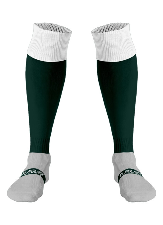 Adult Playing Socks Forest Green
