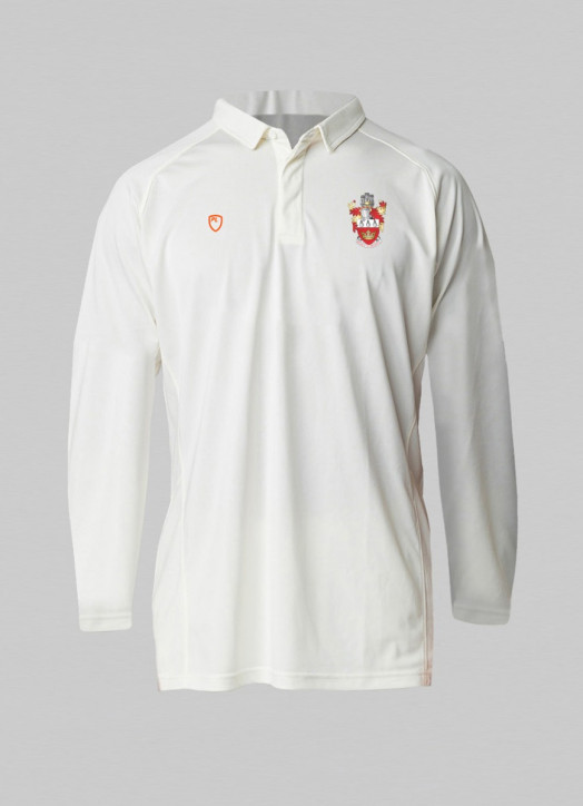 Men's Move Cricket Shirt LS Cream