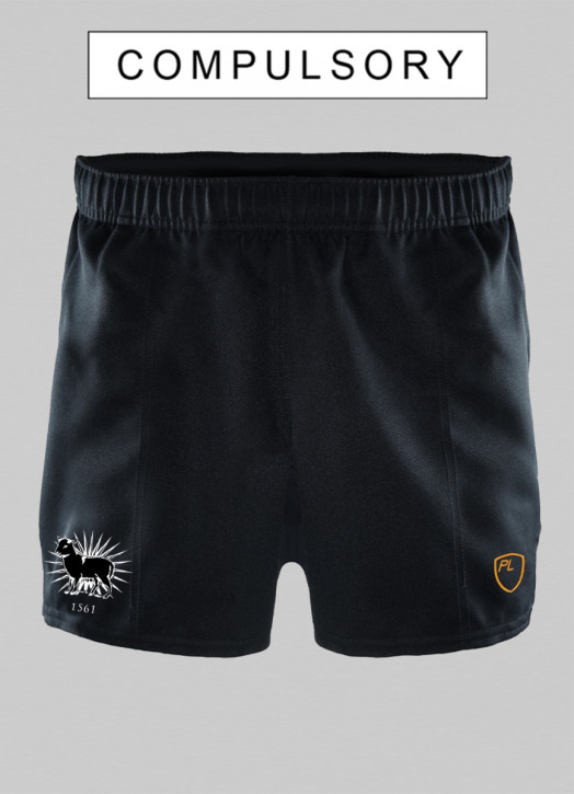 Junior 47 Rugby Shorts Black