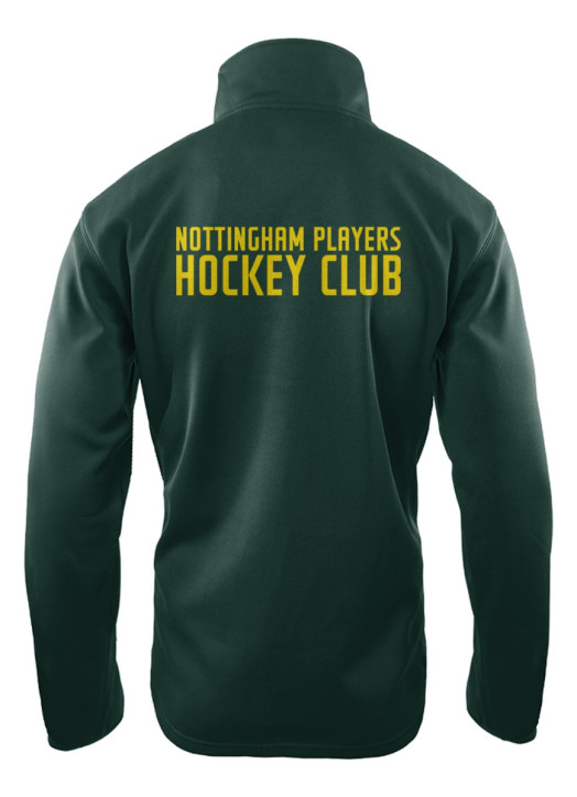 Men's Quarter Zip MidLayer Forest Green