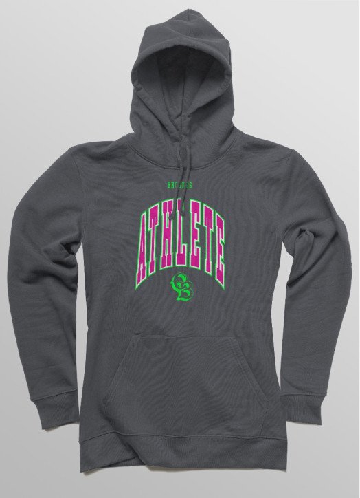 Women's Hoodie Gunmetal Grey