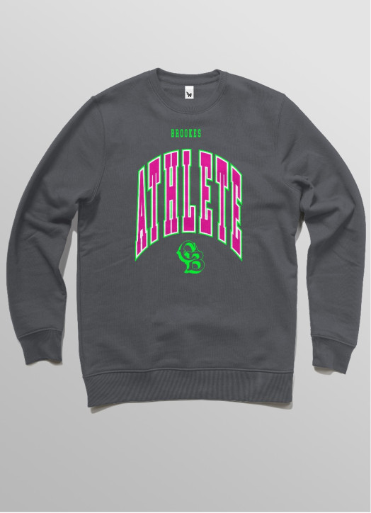 Unisex Sweatshirt Gunmetal Grey