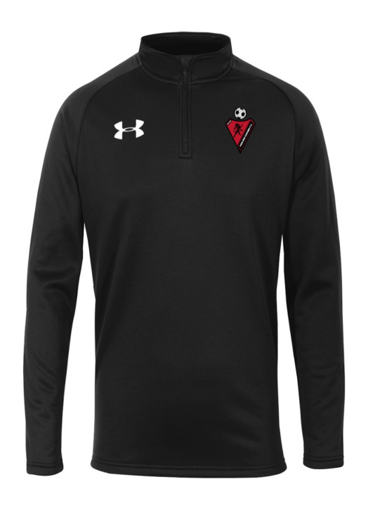 Men's Armour Fleece 1/4 Zip Black