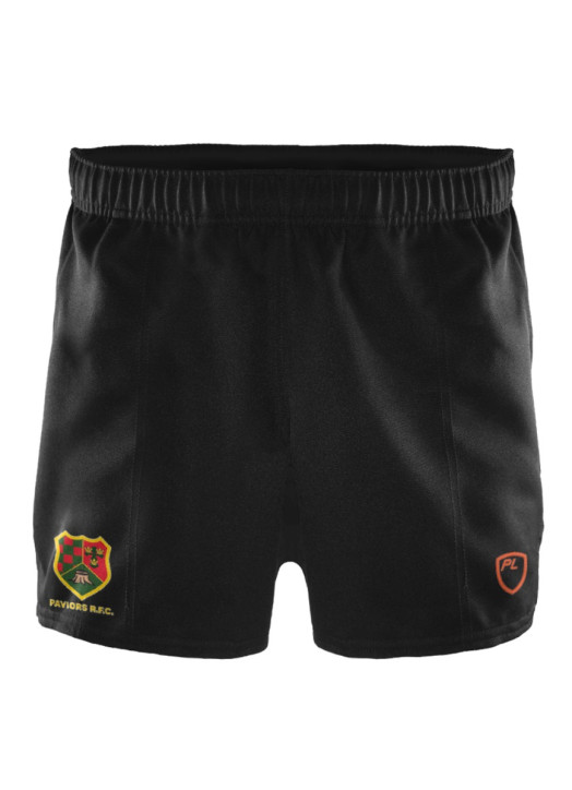 Junior Blitz Rugby Shorts Black