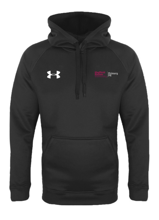 Men's Armour Fleece Hoodie Black