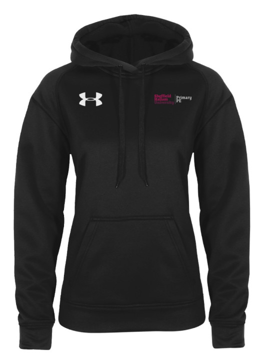 Women's Armour Fleece Hoodie Black