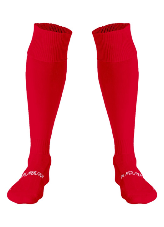Junior Playing Socks Scarlet Red