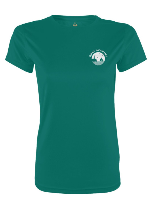 Women's Performance Tee Bottle Green