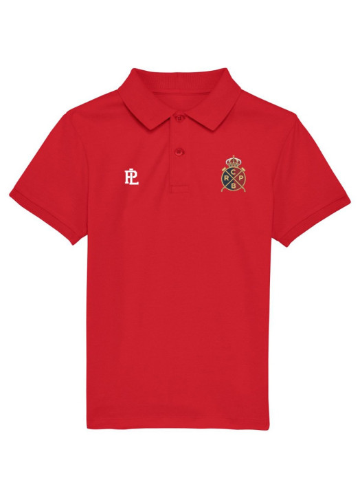 Junior EcoLayer Polo Red