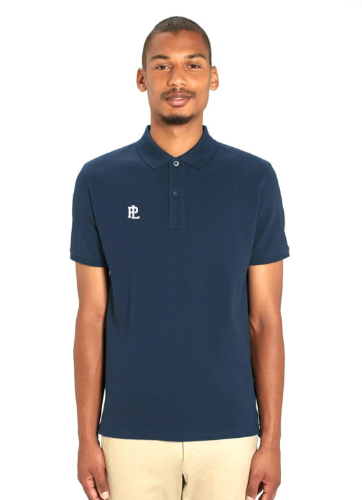 Junior EcoLayer Polo Navy Blue