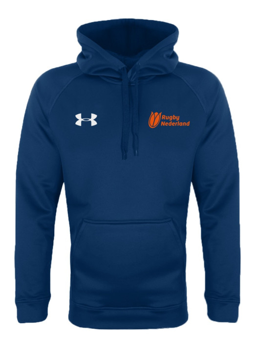 Men's Armour Fleece Hoodie Navy Blue