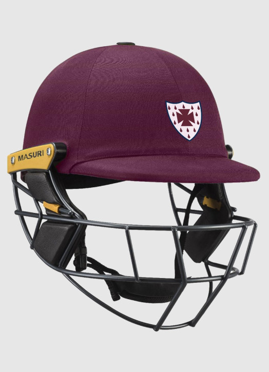 Masuri T Line Steel Helmet Maroon
