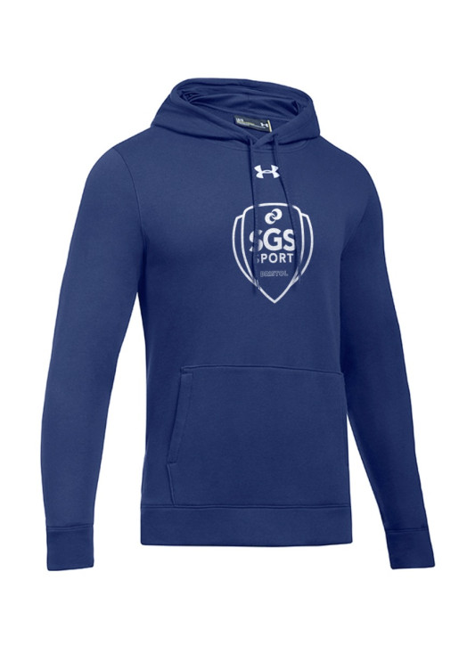Hustle Fleece Hoody Navy Blue