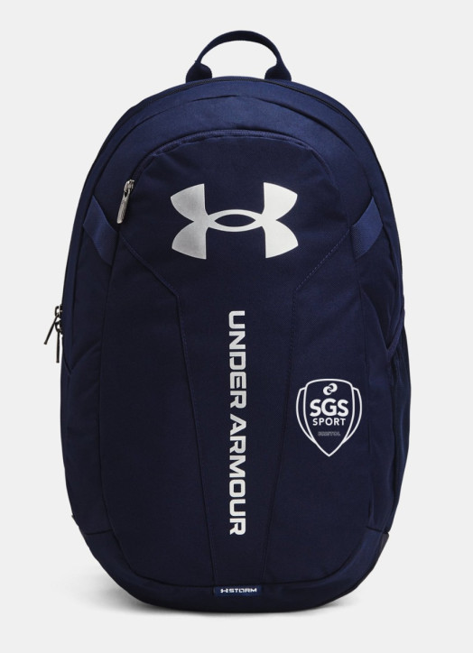 UA Hustle Lite Backpack Navy Blue