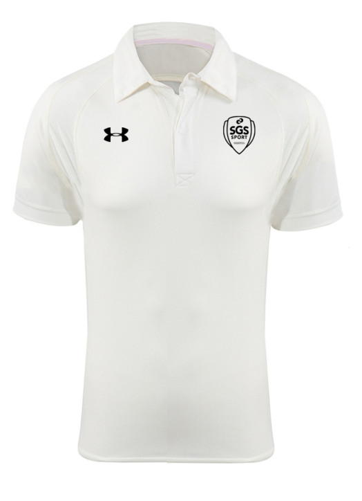 Men's Cricket SS Shirt Cream