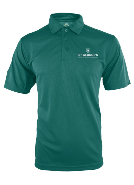 Junior Performance Polo - Green Dragons