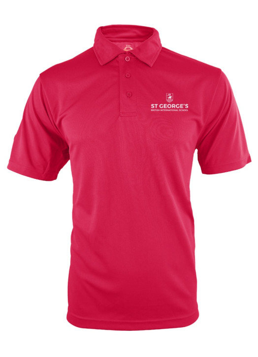 Junior Mylo Kyn Performance Polo  Red