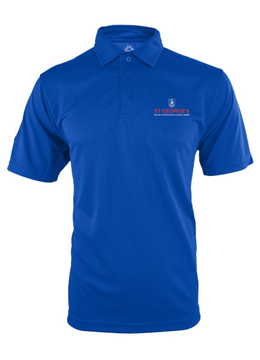 Men's Performance Polo Royal Blue