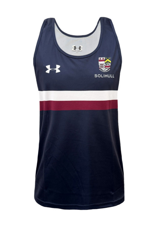 Women's Athletics Vest Navy Blue