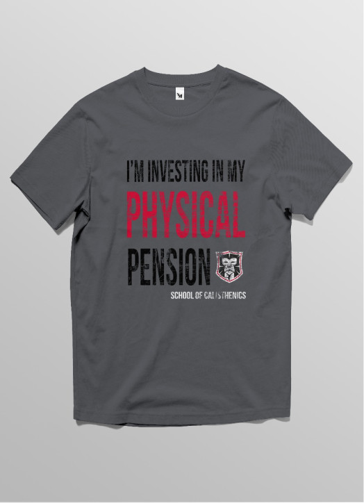 Men's Tee Gunmetal Grey