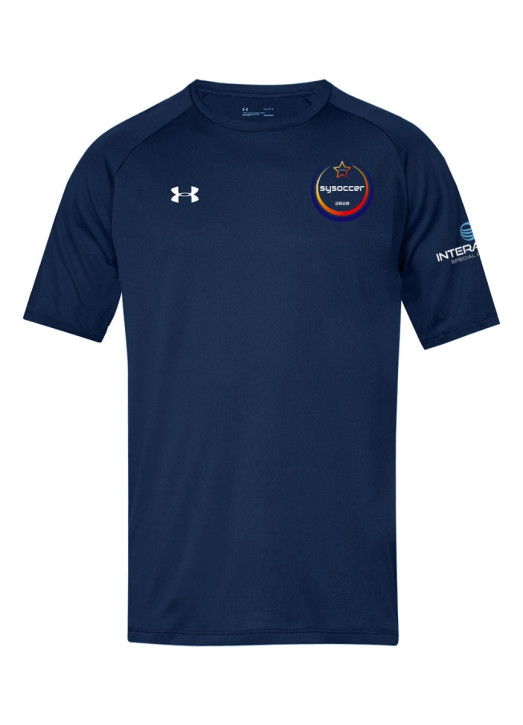 Youth Tech Tee Navy Blue