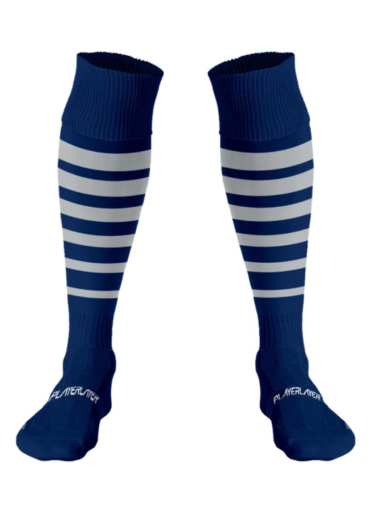 Adult Playing Socks Navy Blue