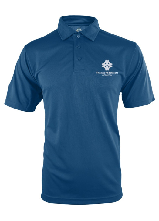 Men's Performance Polo Navy Blue