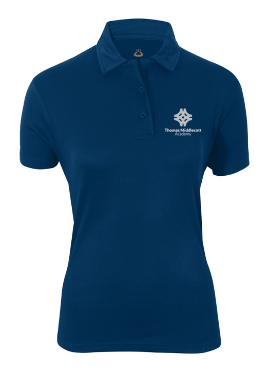 Women's Performance Polo Navy Blue