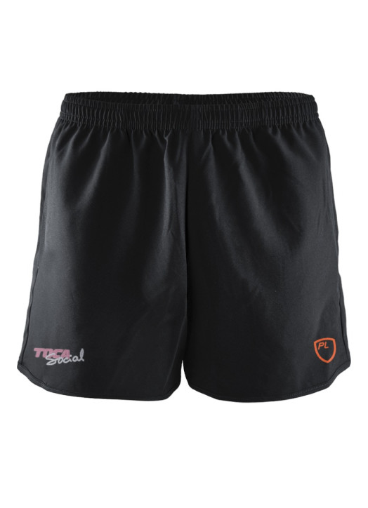 Women's Blitz Field Shorts Pockets Black